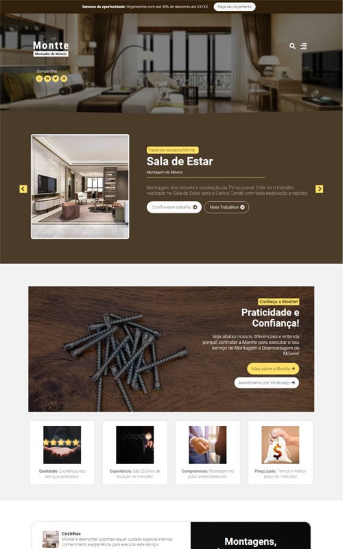 Montte Site Para Montador De Moveis Marcenarias Empresas De Moveis Planejados E Marceneiro Autonomo